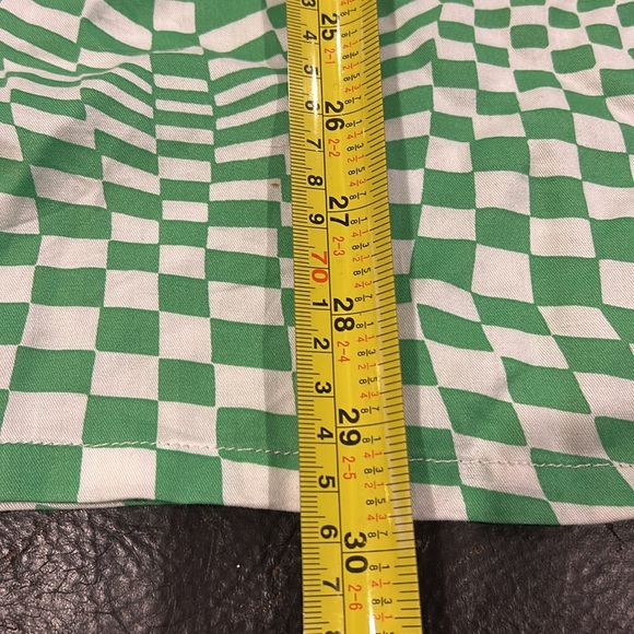 Green and white checkered pattern, Levi’s shirt - Picture 4 of 5